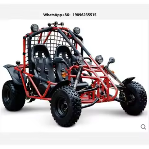 Pedal Go Kart 150/200cc Single Cylinder Water Cooled 4 Stroke Chain Drive 2 Seat Adult Outdoor 6L Ta
