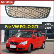 1 Pair Car Front Bumper Lower Fog Light Vent Grille Grill Cover Fit for VW POLO-GTI 2006 2007 2008 2