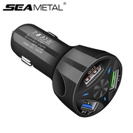 12V Car Charger USB Car Charger Cigarette Lighter 12V QC 3.0 Quick Charge Mobile Phone Charging 12V 