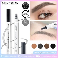 4 Points Eyebrows Pen Waterproof Eyebrow Tattoo Pencil Long Lasting Brow Pen Liquid Eyebrow Pen