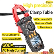 [Vodool]ANENG AT619 เครื่องทดสอบกระแสไฟฟ้า AC/DC มัลติฟังก์ชั่นแคลมป์มิเตอร์การออกอากาศด้วยเสียงจอแส