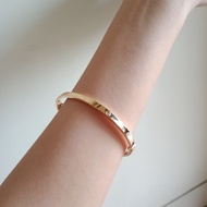 MATA Real Gold Eye cartier bangle Bracelet