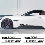 For Smart Eq Fortwo Forfour 453 451 452 450 454 Roadster Car Door Side Sticker Waterproof Vinyl Deco
