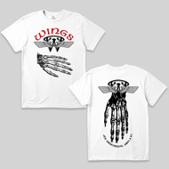 Wings 100% Cotton Baju  Lelaki T shirt 100% Cotton Baju Tshirt Lelaki Baju