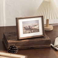 Picture Frame diy6 Photo Solid Wood Photo 7 Black Walnut Table Frame Photo Frame Photo Frame Inch Fr