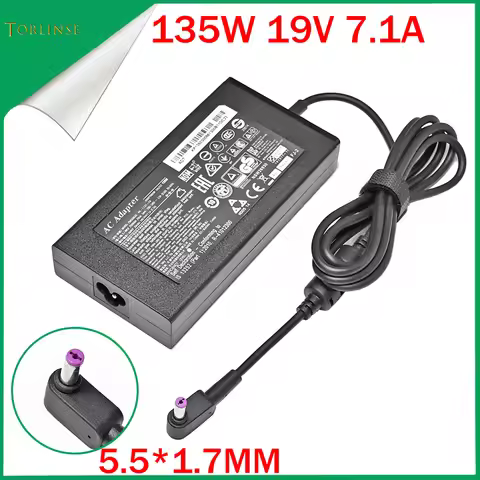 19V 7.1A 135W 5.5*1.7MM Laptop AC Adapter Charger For ACER Aspire V17 Nitro 5 np515-52 pa-1131-16 AD