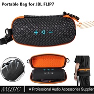 Portable Bag for JBL FLIP7 Speaker Sound Permeable Bags Flip 7 Outdoors Travel Carrying Case with St