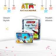Acrylic Marker/ Acrylic Marker Vtec Acrylic Marker AM 12 colors 367R