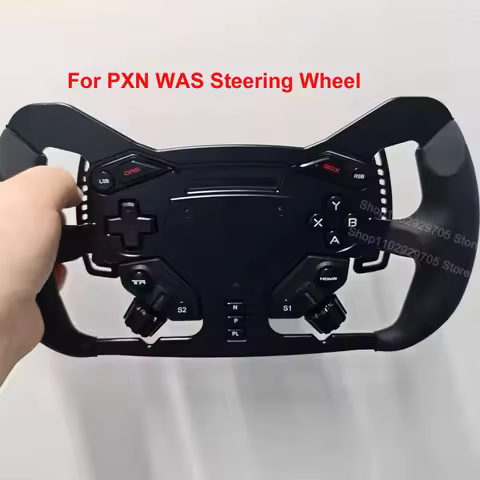 PC USB Sim Racing Steering Wheel Rim Formula Replacement Panel For PXN WAS Steering Wheel VD6 VD4 VD