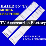 HAIER LE55F1000U 55 INCH LED TV BACKLIGHT ( LAMPU TV ) 55F1000 55F1000U LE55F1000