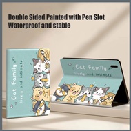 Cat Puppy For Samsung A8 A9 Plus S7 FE S9 S8 S7 S9 Plus S6 Lite Tablet Case Samsung Tablet PBA029