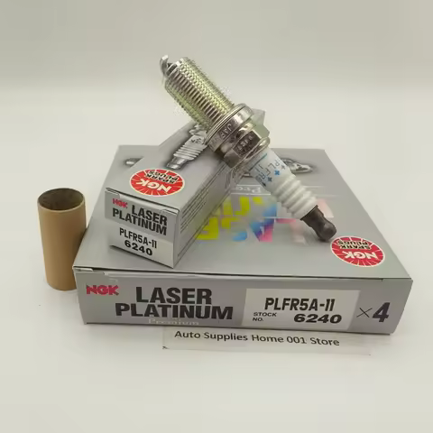 4/6PCS Original NGK PLFR5A-11 6240 Laser Platinum Spark Plugs For Suzuki Vitra Nissan Teana Infiniti