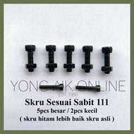 [BETTER THAN ORIGINAL] 111 Skru | Skru Sesuai Sabit 111 | Screws for Sickle 111 | 111螺丝 | 111 Sabit 