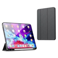 TOTU 2021/2020 iPad Pro 12.9inch Leather Case Smart Sleep Flip Standing Protective Pen Tray