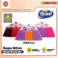 Butterfly Broom Head Refill Broom Head Refill/ Soft SilkNilon
