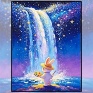 Galaxy Star Bunny Cross Stitch 2026 New Style Thread Embroidery Beginner Cross Stitch Kit Full Embro