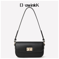 O-owinkK สุภาพสตรี กระเป๋าสะพายไหล่ ถุงใต้วงแขน กระเป๋าถือ