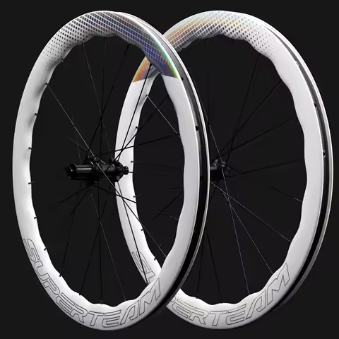 SUPERTEAM Classic PRO D28-50 DISC Brake Wheelset Center Lock/6 Bolt Road Bike Wheels 700C UCI Qualit