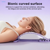 Adjustable Back Stretcher Spine Alignment Stretcher 4-level Adjustable Lumbar Support Board with Acu