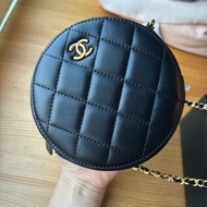 CHANEL 金球 鏈條 圓餅包