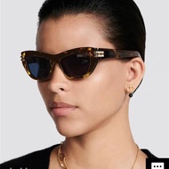 Dio * Sunglasses INS Style Same Style B2U Unique Acetate Cat Eye Sunglasses