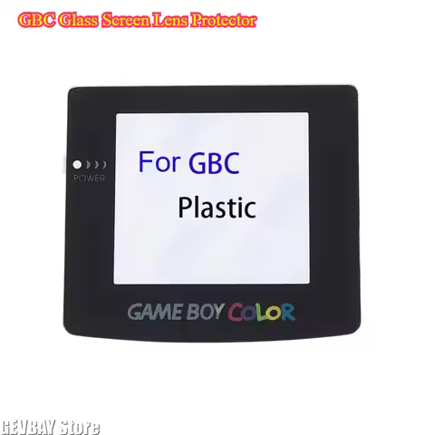 GBC Glass Screen Lens Protector - Replacement Panel for Game Boy Color Gameboy Color