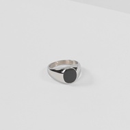 2HYPE ONYX RING SILVER
