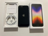 港行全新未激活 iPhone se3 se 3 2023 128gb black一年蘋果保養 what app 6497 6645