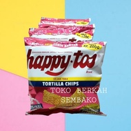 (BUNGKUS) HAPPY TOS Tortilla Chips Original Flavor 25gr+5gr