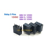 1 Piece 5-Pin Car RELAY 12VDC Omron G8N-H 12VDC G8N-L 12VDC G8N-S 12VDC