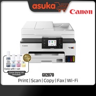 Canon Maxify GX2070 A4 Printer (Print,Scan,Copy,Fax,Wifi Direct,15ipm/10ipm,2.7" Touch Screen LCD)