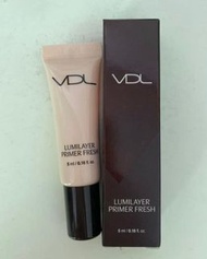 [48折] 1支 韓國 VDL Lumilayer Primer Fresh Makeup Base 貝殼立體提亮妝前乳 清爽 底霜 5ml 試用裝 旅行裝 Trial Travel Sample 🇰