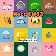 【超值】For Hoco EW63 Casing Case Soft Silicone Earphone Case Couple Cute Cartoon NO.8