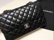 Chanel Classic Flap 23cm black 羊皮