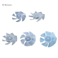 BO Small Power Mini Plastic Fan Blade 7 Leaves For Hairdryer Motor Handheld Fan Hanging Neck Fan