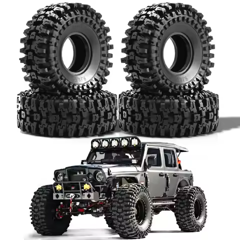 1.9 Crawler Tires(4PCS) Compatible with FCX10 Axial SCX10 Pro SCX10 UTB18 TRX4 Redcat Gen8 7VS4-10 1
