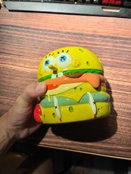 3/16 海綿寶寶 漢堡 Spongebob  Pobber Pobber Crappy Patty  派大星 蟹老闆 章魚哥 漢堡包 擺件 裝飾品 公仔 盲盒 扭蛋