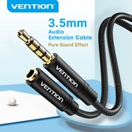 Vention Audio Extension Cable Male to Female 3.5mm Aux Jack for Headphones, Mic, MP3, MP4 Player, Ta