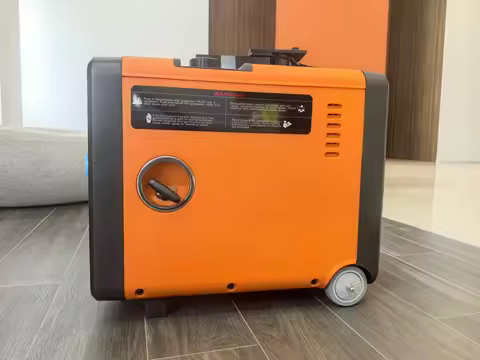 Hot Sale 4000W 5KW 6.5kW 4-Stroke Lightweight Silent Single Cylinder Petrol Inverter Generator 50Hz