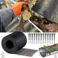 MOLIHA Mesh Guard, Plastic Anti-Falling  Gutter Leaf Prevention,  15cm×6m Garden Bird Fence From Lea
