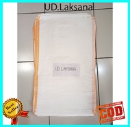 Karung beras 25 kg murah isi 100 pcs warna putih dop ukuran 45 x 75 / karung Baru 25 kg / Karung ber