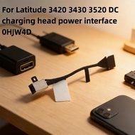 1Pcs DIY DC Power Jack Cable for Dell Latitude 3420/3430/3520 HJW4D 0HJW4D