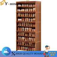 SS Shoe Cabinet [multi-layer Shoe Rack] Shoe Rack Cabinet  Furniture Shoe Cabinet Box Dustproof Home Storage