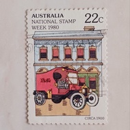(AA) Australian Stamp 1980 National Stamp Week- Ford Model T Mail Van 22c Used