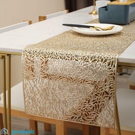 JENNIFERDZ Hollow Table Runner, PVC Anti-stain Table Cover, Long Party Supply Rectangular 150CM Tabl