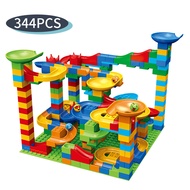 88-514PCS Marble Race Run Blocks Maze Ball Track Toy Compatible city Building Blocks Funnel Slide Bl