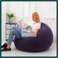 READY TERLARIS BEANBAG OVAL BEAN BAG KURSI SANTAI KURSI SOFA TIUP MALAS KURSI KURSI PANJANG PVC MENE