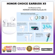 HONOR ORIGINAL USB 66W SUPER FAST CAR CHARGER / CHOICE EARBUDS X5 ✨WARRANTY BY HONOR MALAYSIA