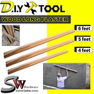 4feet/5feet/6feet Wood Plaster Cement Trowel / Kayu Panjang Simen
