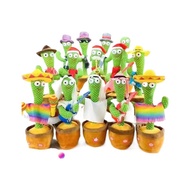 Dancing cactus danc cactus Enchanting Flower Singing Singing Dancing Electric Plush Toy 25.12.3
